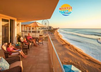 Spacious Myrtle Beach vacation rental beachfront property with ocean views and private deck - superior to hotel accommodations
